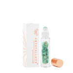 crystallove buteleczka na olejek z amazonitem - roll-on