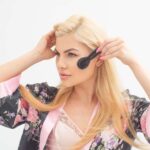 crystallove masażer gua sha pod oczy - czarny obsydian