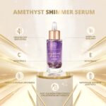 crystallove amethyst shimmer serum - serum do twarzy z ametystem, bakuchiolem i lawendą