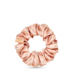 crystallove gumka do włosów z jedwabiu z kryształkami - jedwabna scrunchie złota