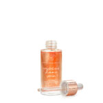 crystallove rose quartz shimmer serum - serum do twarzy, szyi i dekoltu z kwarcem różowym i dziką różą