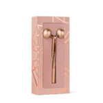 crystallove masazer liftingujacy do twarzy - roller do masażu - rose gold