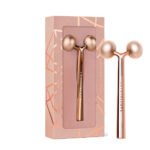 crystallove masazer liftingujacy do twarzy - roller liftingujący rose gold