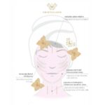 crystallove masaż twarzy szczotką - butterfly face brush