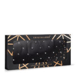crystallove opaska na oczy z jedwabiu z kryształkami - jedwabna opaska czarna