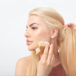 crystallove szczotka do masażu twarzy - facial brush