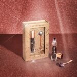 amethyst 3d eye set - masażer pod oczy z kryształem