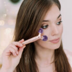 crystallove amethyst 3d lift sculpt set - masażer liftingujący do twarzy