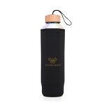 crystallove butelka z ametystem na wodę 650ml