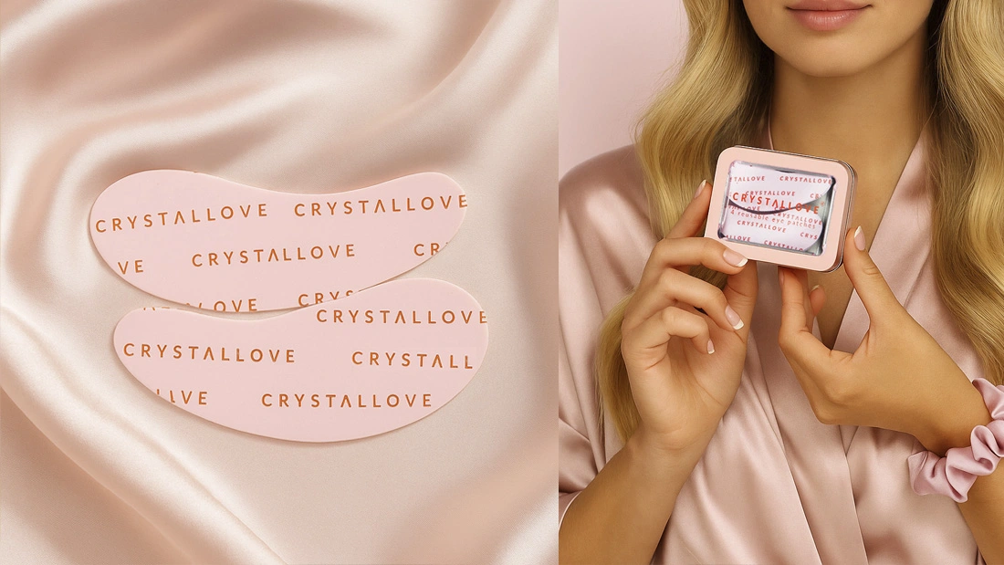 reusable eye patches in a box CRYSTALLOVE