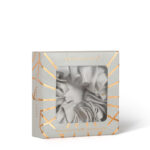 Jedwabna gumka do włosów CRYSTALLOVE w srebrnym pudełku prezentowym