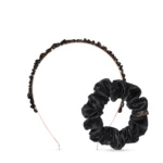 Zestaw do włosów z obsydianem i jedwabiem – Obsidian Energy Hair Set CRYSTALLOVE