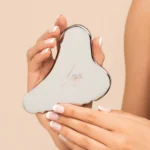 płytka ze stali nierdzewnej do masażu ciała gua sha CRYSTALLOVE