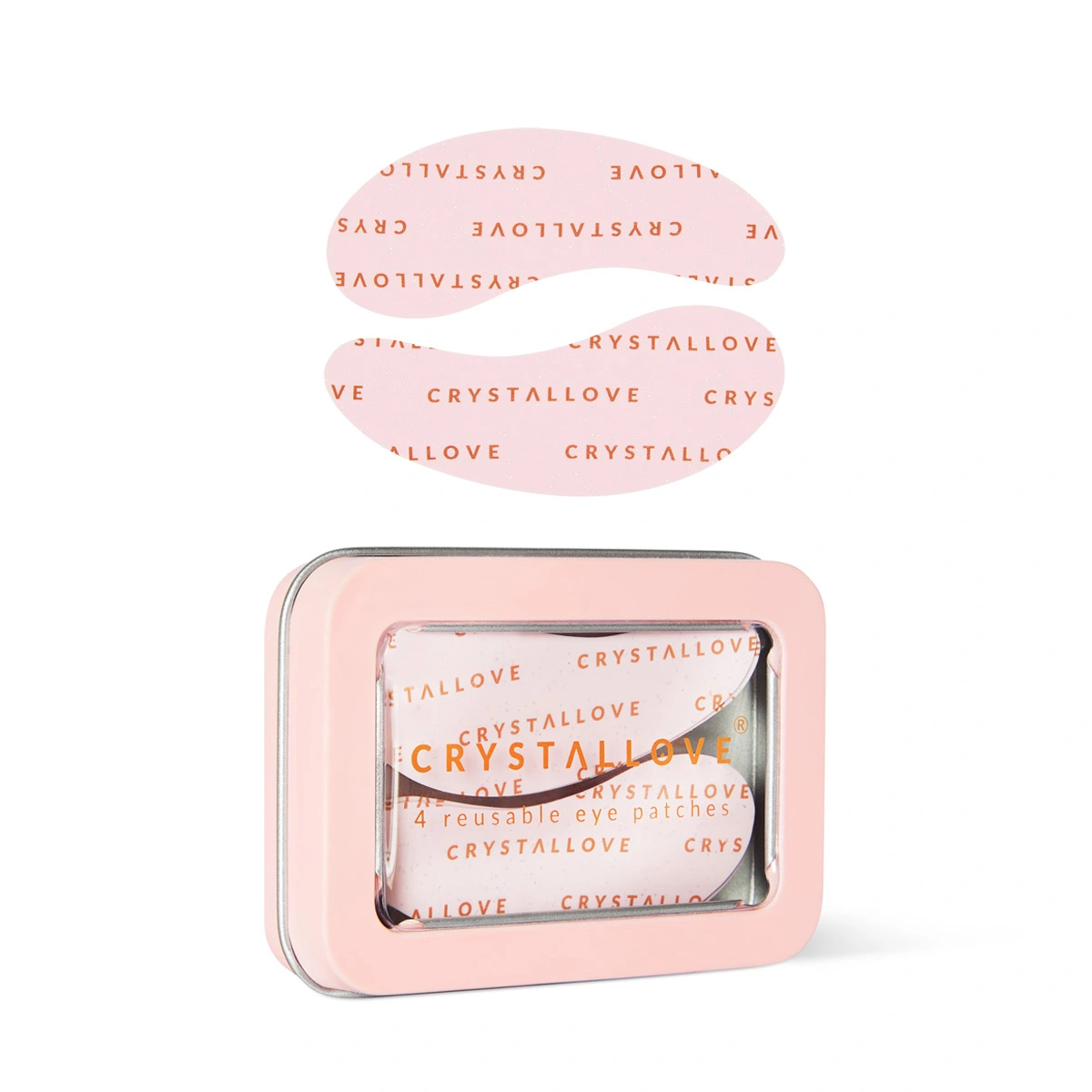 silikonowe płatki pod oczy wielokrotnego użytku CRYSTALLOVE