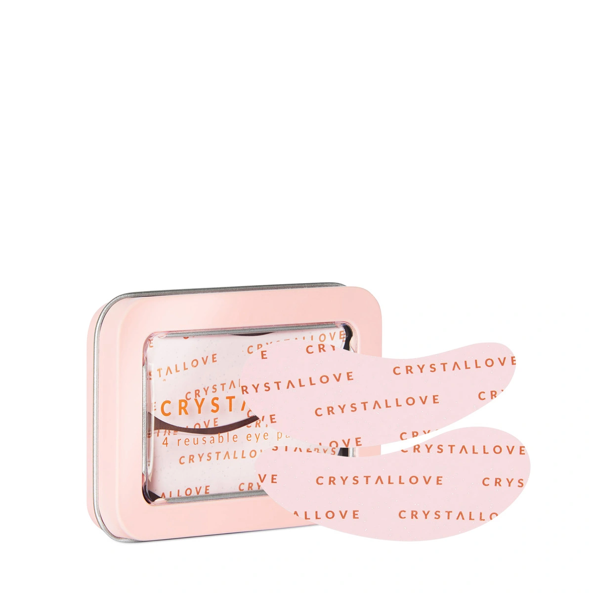 silikonowe płatki pod oczy wielokrotnego użytku CRYSTALLOVE