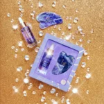 zestaw do masażu twarzy z ametystem CRYSTALLOVE