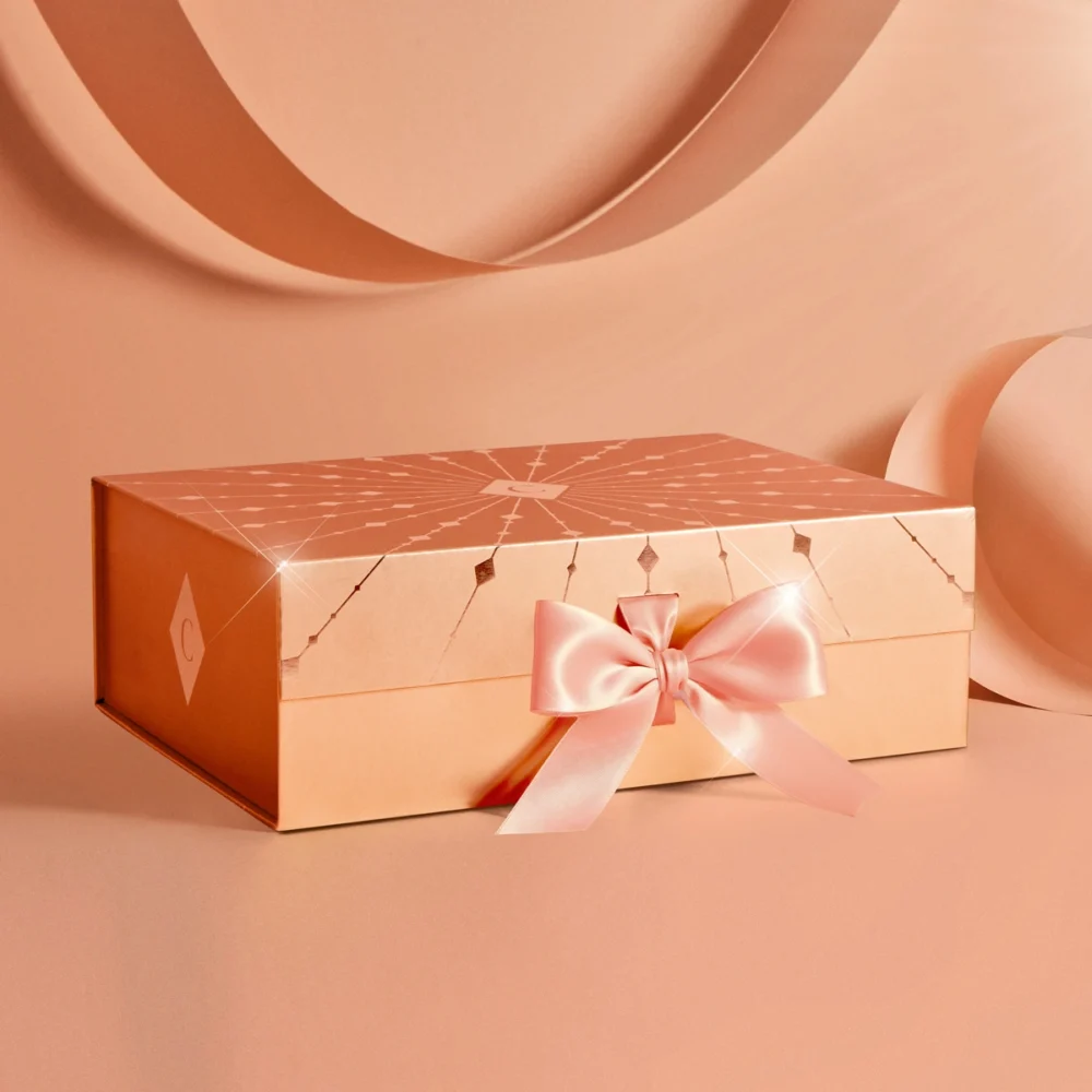 Eleganckie pudełko prezentowe CRYSTALLOVE do luksusowych zestawów z kryształami
