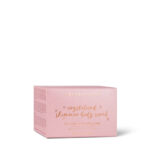 Peeling z kwarcem różowym CRYSTALLOVE w luksusowym szklanym słoiczku