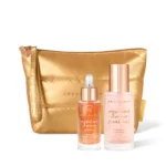 Rose Quartz Crystalized Set Duo CRYSTALLOVE – zestaw pielęgnacyjny z kwarcem różowym