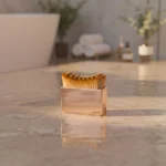 Contour Face Brush CRYSTALLOVE – szczotka do drenażu limfatycznego twarzy, szyi i dekoltu z włosiem kosmetycznym premium